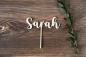 Preview: Cake Topper -personalisiert-